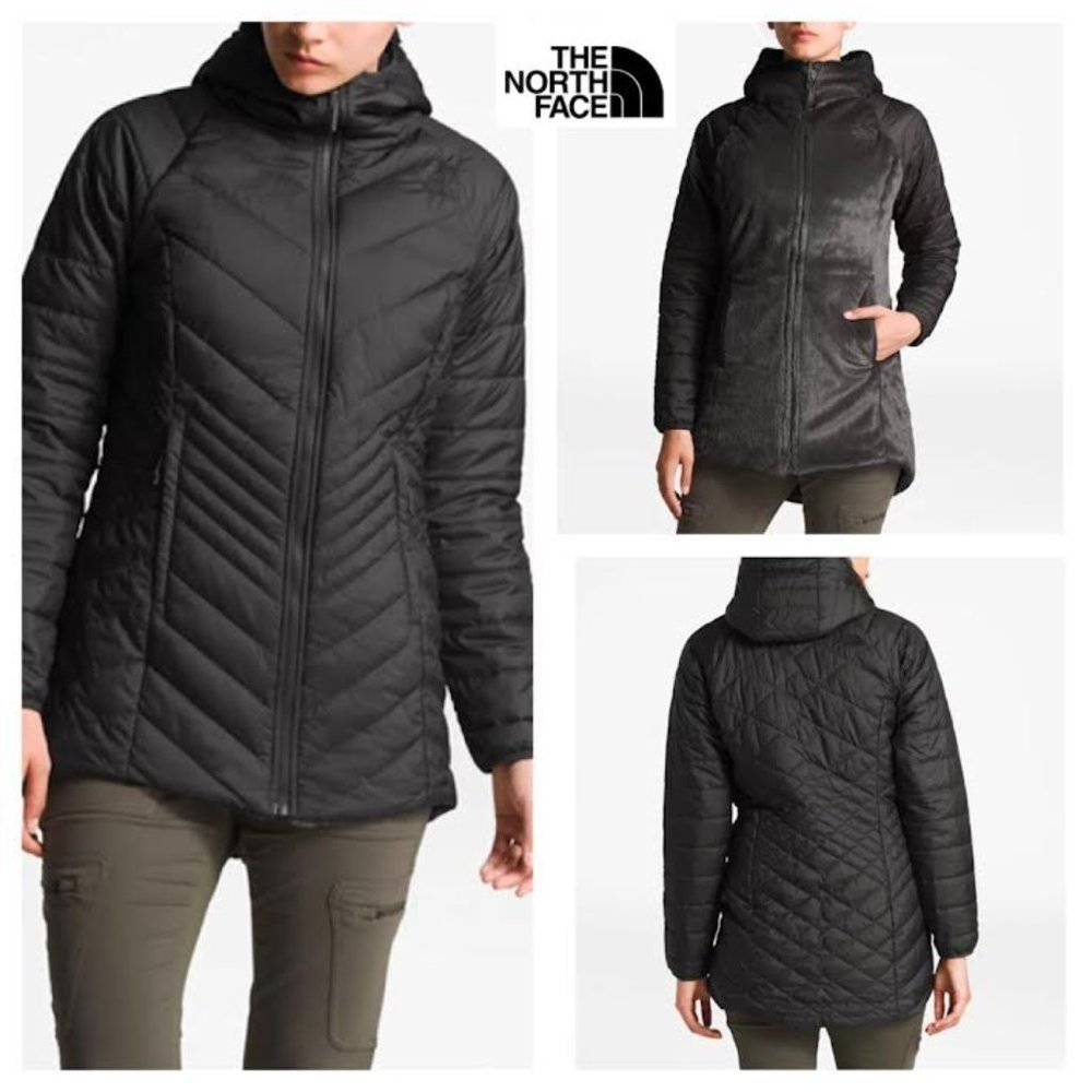 NWT THE NORTH FACE Women Mossbud Insulated Reversible Warm Parka 2 in 1 Jacket
